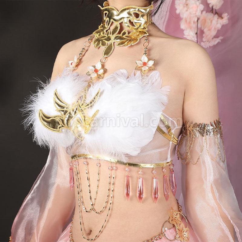 Naraka Bladepoint Matari Misty Gauze Cosplay Costume coscarnival01115465