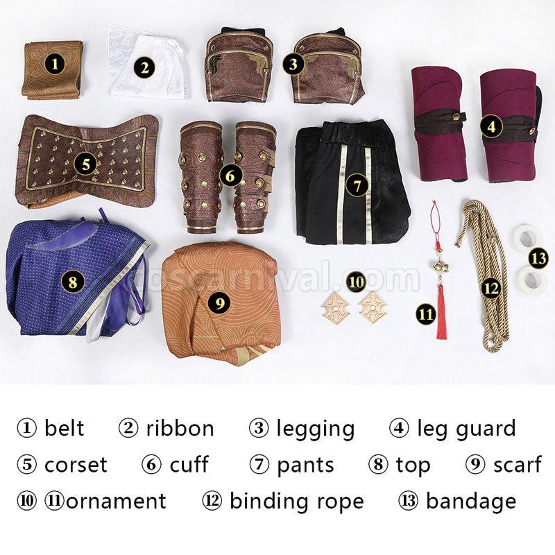 Naraka Bladepoint Sword and Fairy Li Xiaoyao Cosplay Costumes coscarnival01114052