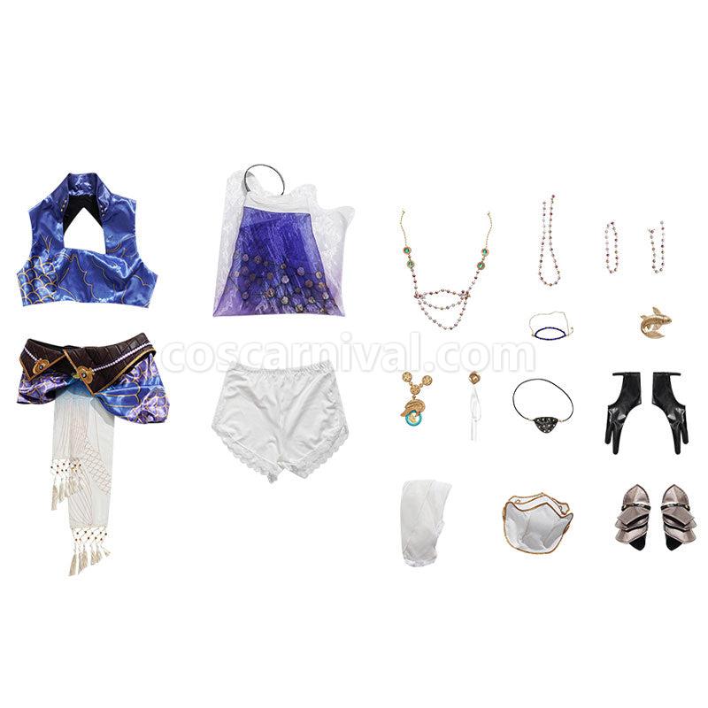 Naraka Bladepoint Valda Cui Cosplay Costumes coscarnival01116264