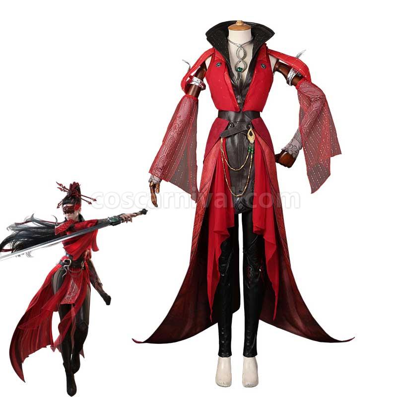 Naraka Bladepoint Viper Ning Cosplay Costumes coscarnival01114532