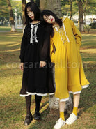 Navy-Lace-Loose-High-Waist-Long-Sleeves-Sweet-Lolita-Dress-coscarnival-2465