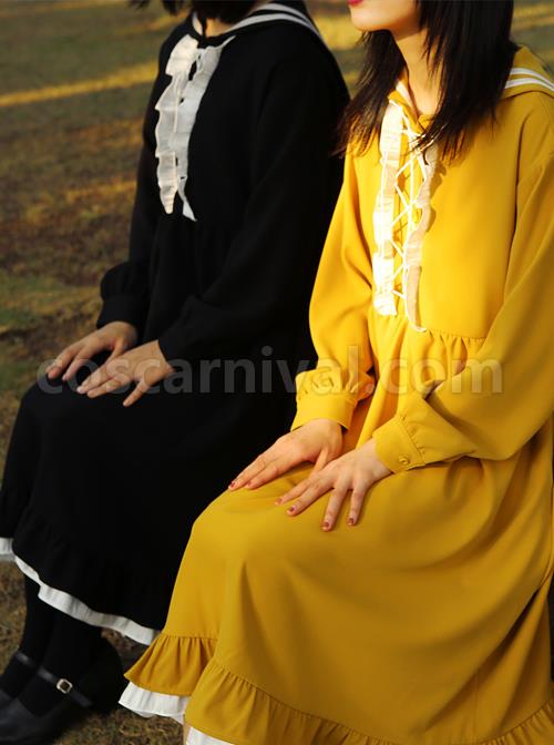 Navy-Lace-Loose-High-Waist-Long-Sleeves-Sweet-Lolita-Dress-coscarnival-2474