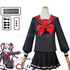 Needy Streamer Overload Needy Girl Overdose Ame Chan JK Uniform Cosplay Costumes coscarnival0111328