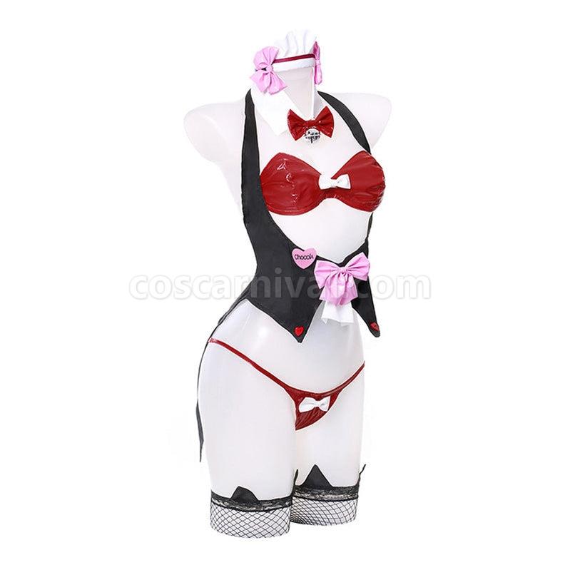 Nekopara Catgirl Chocola Bunnysuit Cosplay Costume coscarnival011112395