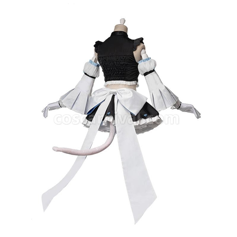 Nekopara Catgirl Vanilla Race Queen Maid Outfits Cosplay Costume coscarnival011113346