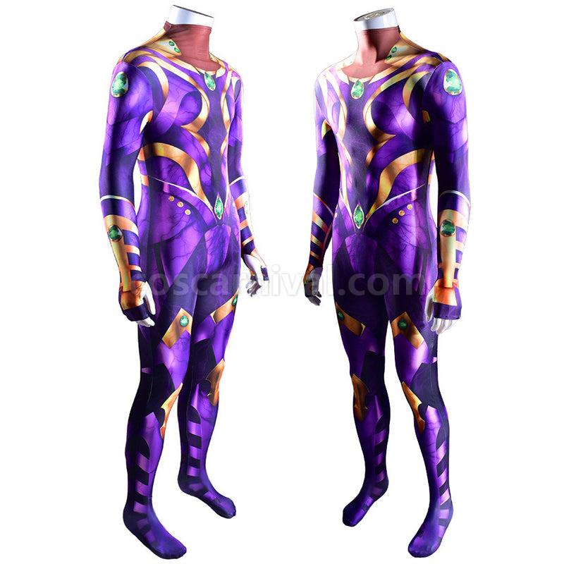 New Titan Season 3 Koriand'r Starfire Jumpsuit Cosplay Costumes coscarnival0111229