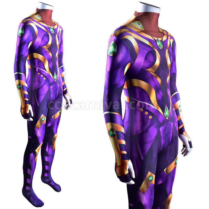 New Titan Season 3 Koriand'r Starfire Jumpsuit Cosplay Costumes coscarnival0111265