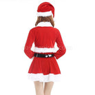 New Women's Sexy Christmas Cosplay Costume Halloween Costume Dress With Hat coscarnival01118867