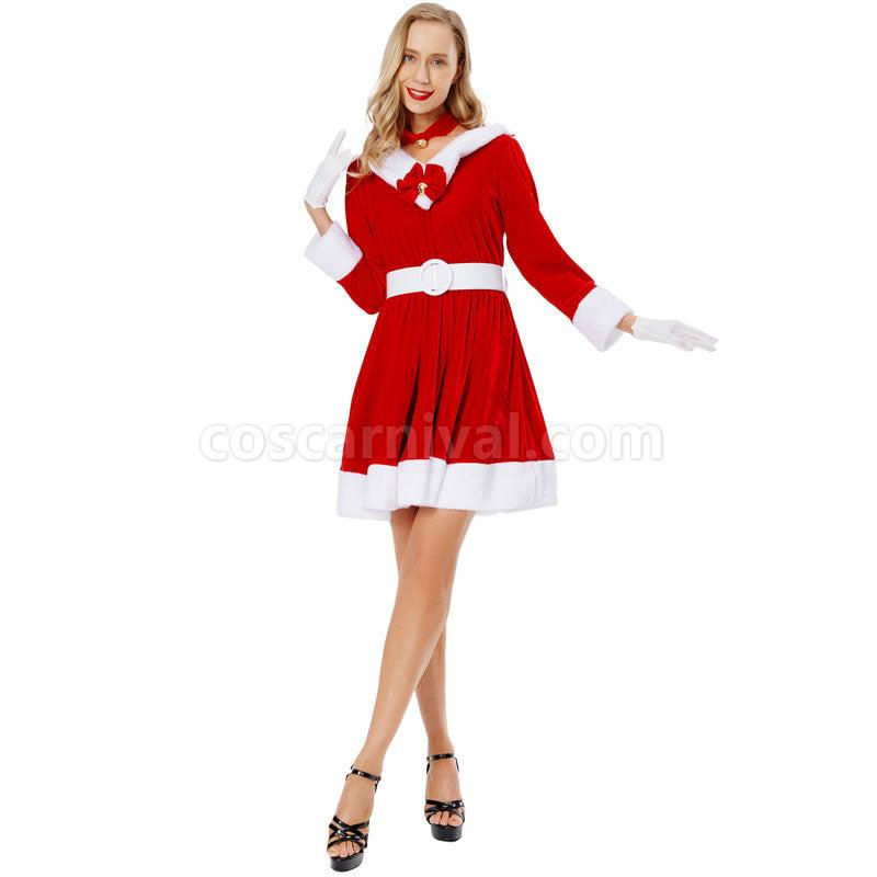 New Women's Sexy Christmas Costume Halloween Cosplay Costume Dress coscarnival01118848
