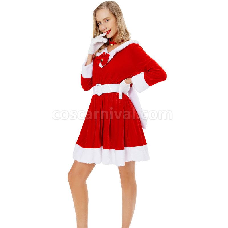 New Women's Sexy Christmas Costume Halloween Cosplay Costume Dress coscarnival01118856