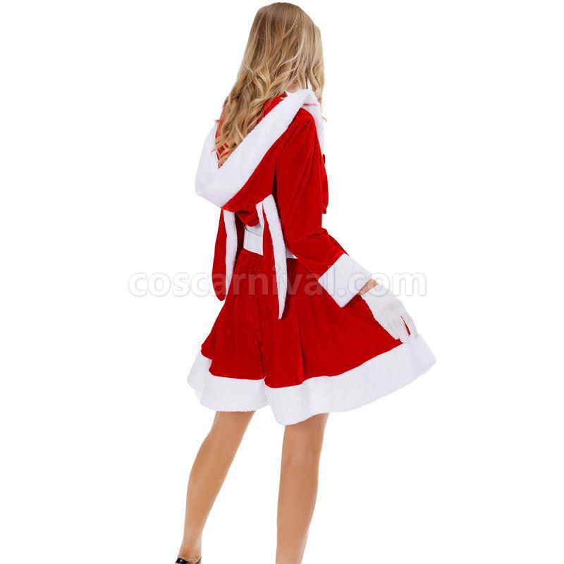 New Women's Sexy Christmas Costume Halloween Cosplay Costume Dress coscarnival01118877