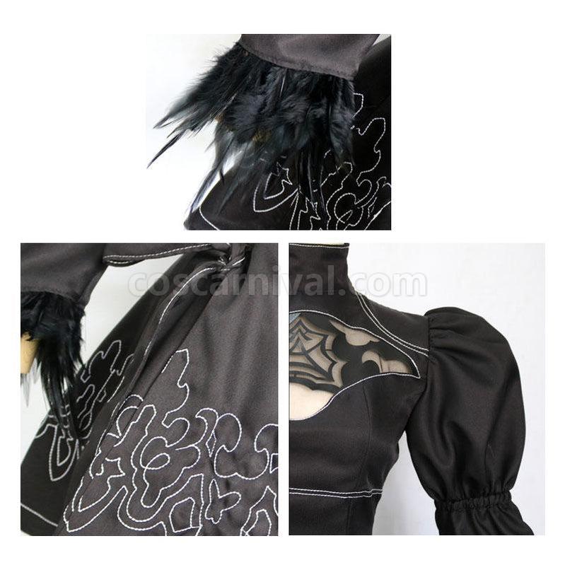 Nier Automata 2B YoRHa No.2 Type B Cosplay Costumes coscarnival011118657