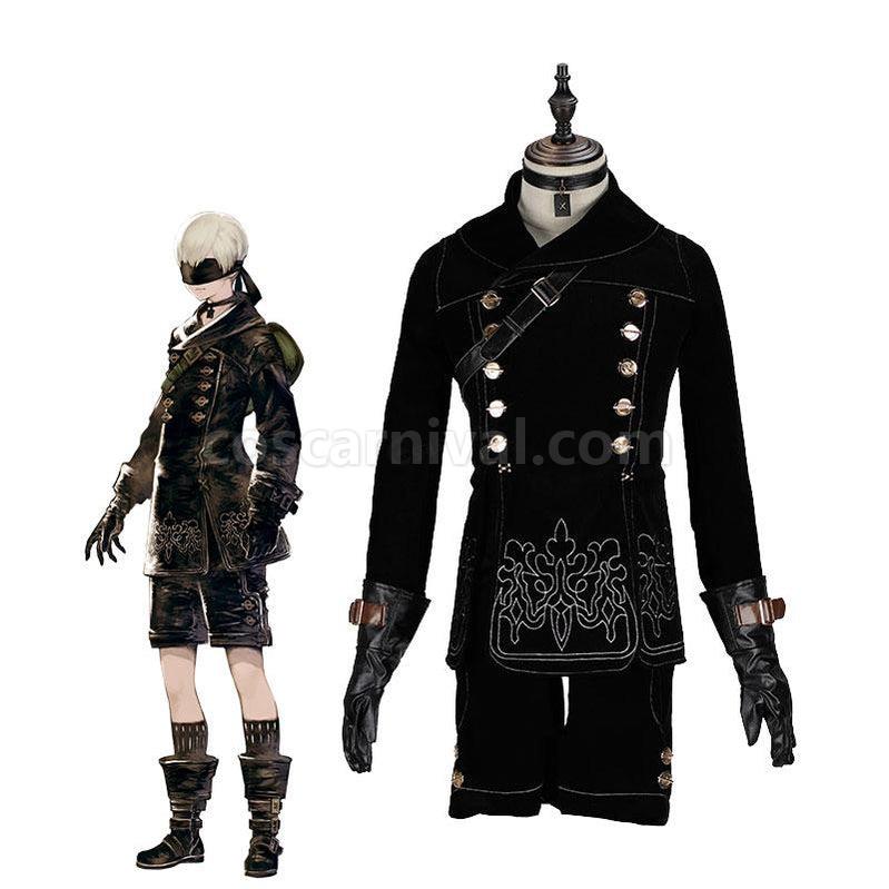 Nier Automata YoRHa No. 9 Type S 9S Cosplay Costumes coscarnival011118542
