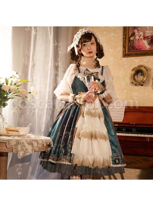 Night-Of-The-Magic-Lamp-Series-JSK-Printing-Court-Style-Retro-Elegant-Classic-Lolita-Sling-Dress-coscarnival-2464