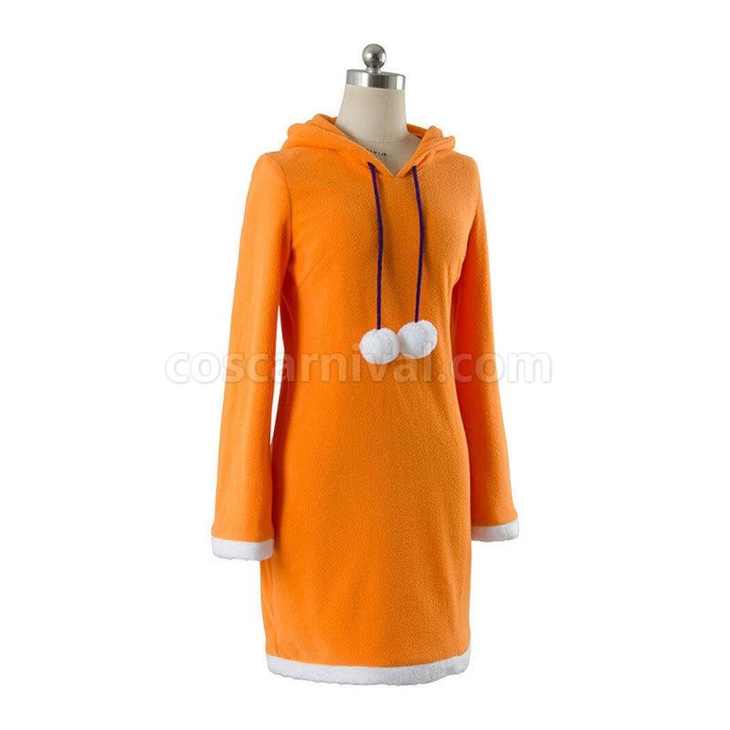 No No Life Shuvi Doura Orange Dress Cosplay Costume coscarnival011115328