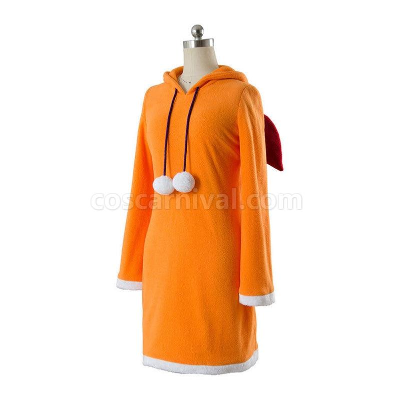 No No Life Shuvi Doura Orange Dress Cosplay Costume coscarnival011115341