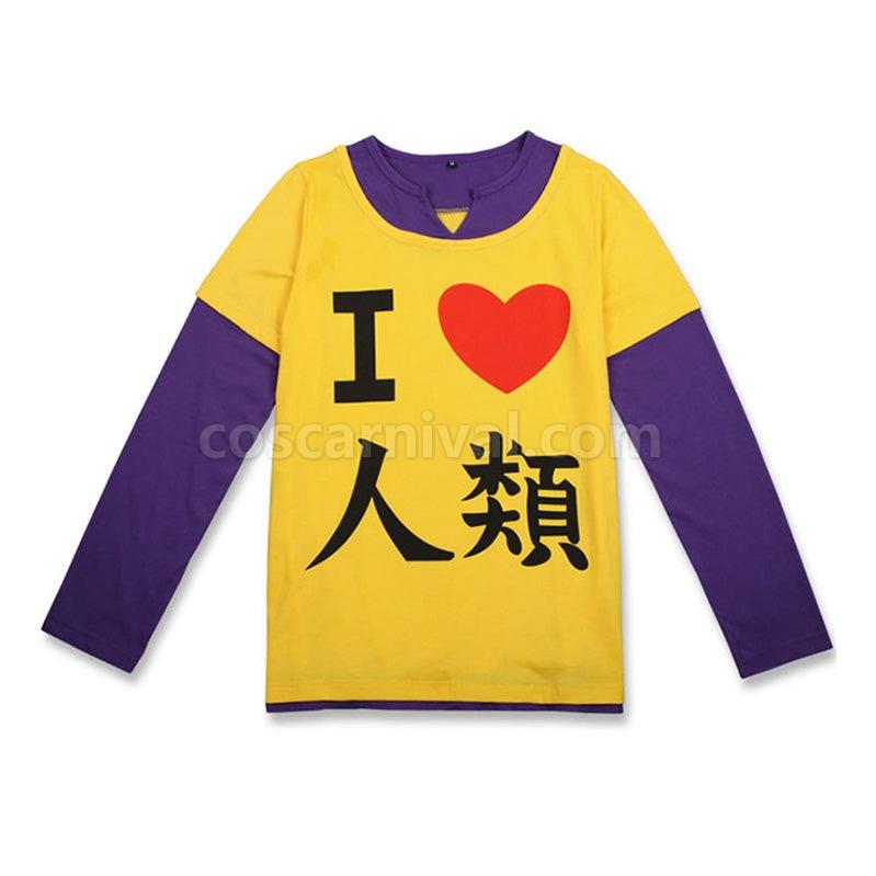 No No Life Sora Long Sleeve T shirt Cosplay Costume with Wrister coscarnival011115413