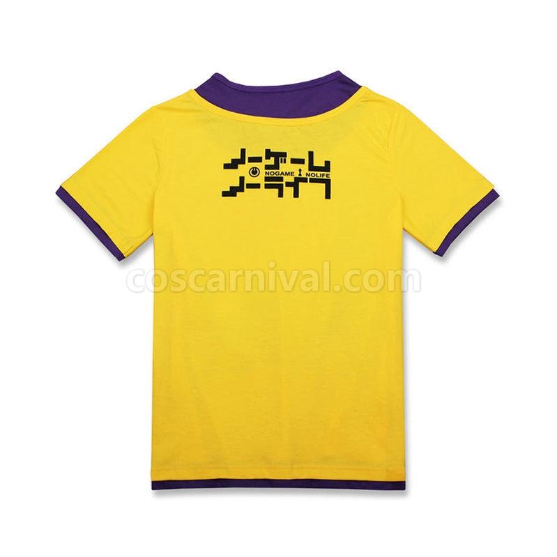 No No Life Sora Long Sleeve T shirt Cosplay Costume with Wrister coscarnival011115436