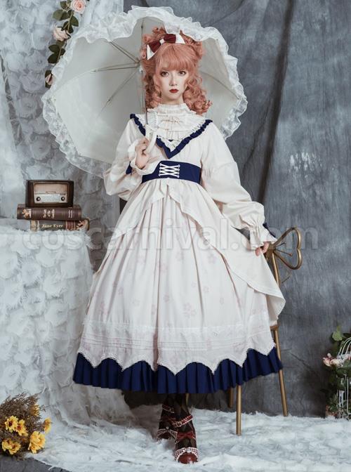 North-Mirror-Flower-Series-OP-Classic-Lolita-Nordic-Court-Style-Autumn-Winter-Long-Sleeve-Dress-coscarnival-3875