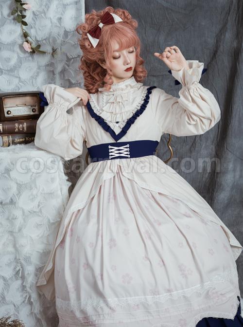 North-Mirror-Flower-Series-OP-Classic-Lolita-Nordic-Court-Style-Autumn-Winter-Long-Sleeve-Dress-coscarnival-3897