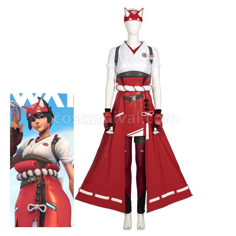 OW Overwatch 2 Kiriko Cosplay Costumes coscarnival0111666