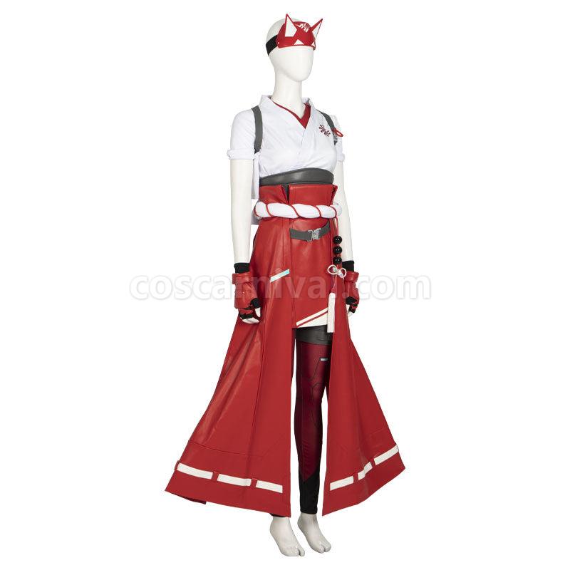 OW Overwatch 2 Kiriko Cosplay Costumes coscarnival0111680