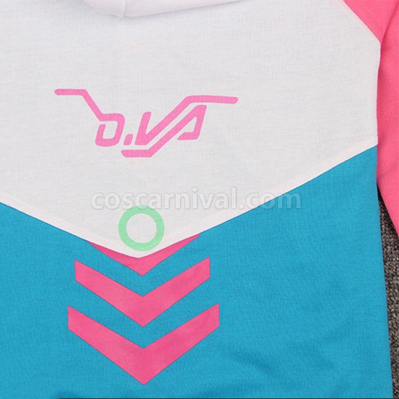OW Overwatch D.Va Hana Song Hoodie Jacket Cosplay Costumes coscarnival011117294