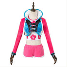 OW Overwatch D.Va Hana Song Waveracer Skin Cosplay Costumes coscarnival011115271