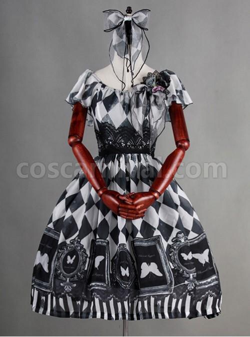 Obsidian-Butterfly-Dance-Misty-Rain-Grey-Short-Sleeve-Lolita-OP-coscarnival-2451