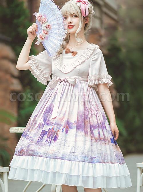 Oil-Painting-Series-OP-Elegant-Classic-Lolita-Short-Sleeve-Dress-coscarnival-3853