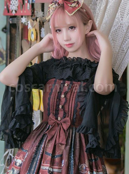 Old-Castle-Elves-Series-Retro-Lace-Classic-Lolita-Sling-Dress-coscarnival-4154