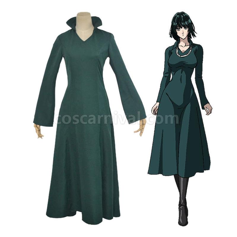 One Punch Man Fubuki Blizzard of Hell Dress Cosplay Costume coscarnival011115980