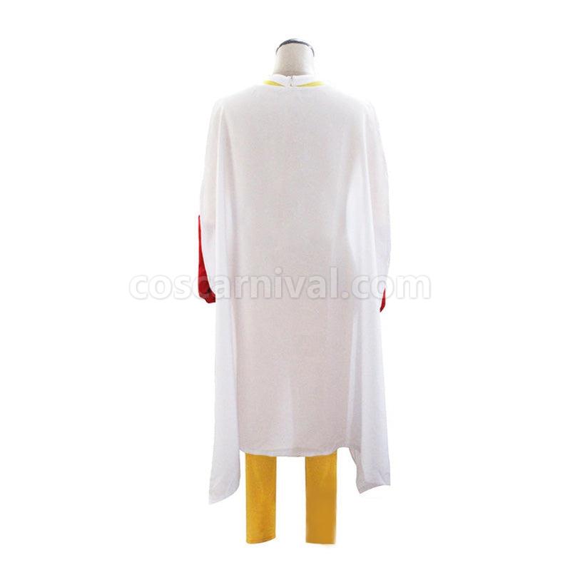 One Punch Man Saitama Combat Suit Cosplay Costume coscarnival011115982