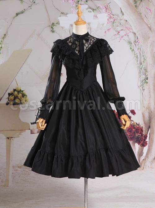 Palace-Style-Retro-Fake-Two-Pieces-Lace-Embroidery-Classic-Lolita-Dress-coscarnival-916