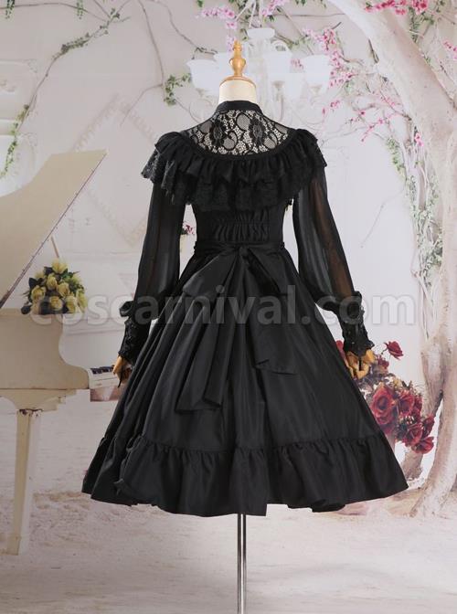 Palace-Style-Retro-Fake-Two-Pieces-Lace-Embroidery-Classic-Lolita-Dress-coscarnival-927