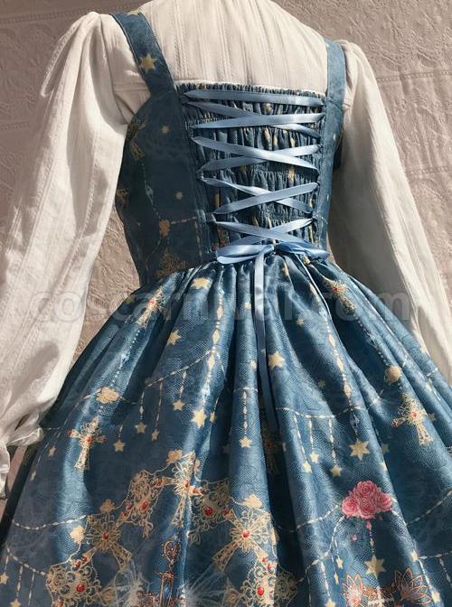 Peacock-Cross-Series-JSK-Classic-Lolita-Sling-Dress-coscarnival-939