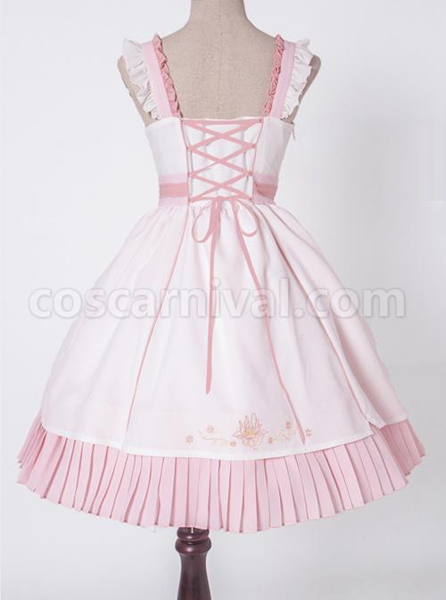 Pear-Flowers-And-Lotus-Flowers-Series-Chinese-Style-Qi-Lolita-Sling-Dress-coscarnival-4514
