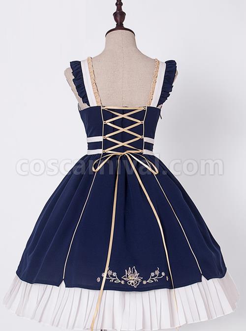 Pear-Flowers-And-Lotus-Flowers-Series-Chinese-Style-Qi-Lolita-Sling-Dress-coscarnival-4520