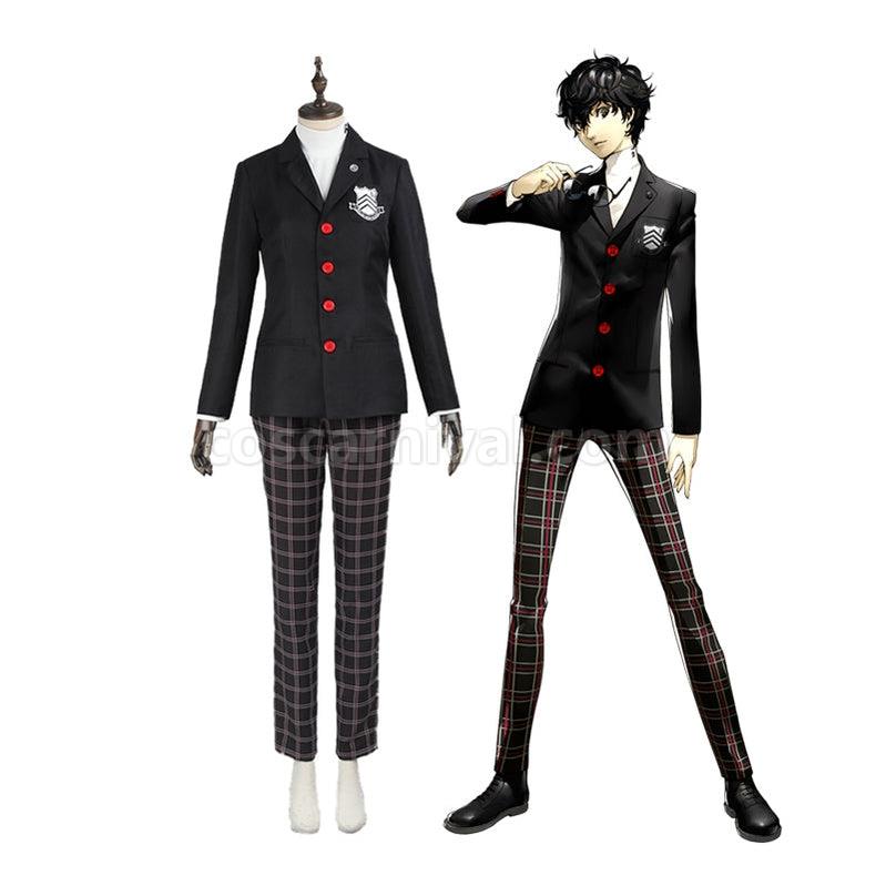 Persona 5 Akira Kurusu Joker Uniforms Cosplay Costume coscarnival011112454