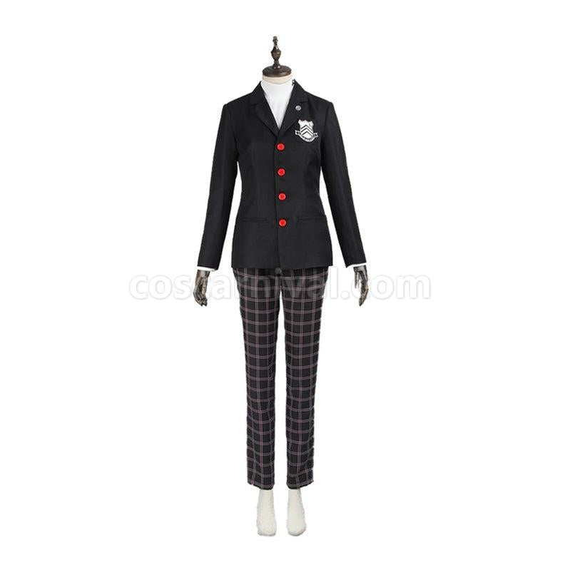Persona 5 Akira Kurusu Joker Uniforms Cosplay Costume coscarnival011112461