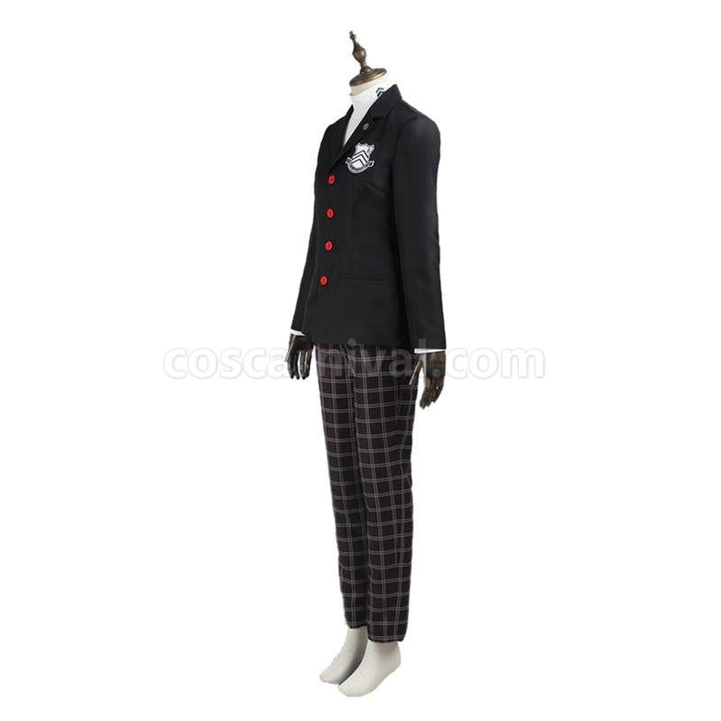 Persona 5 Akira Kurusu Joker Uniforms Cosplay Costume coscarnival011112490