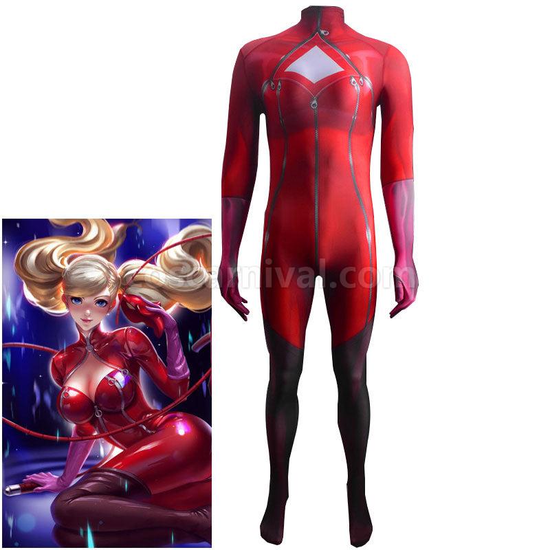 Persona 5 Ann Takamaki Jumpsuit Cosplay Costumes coscarnival01118815