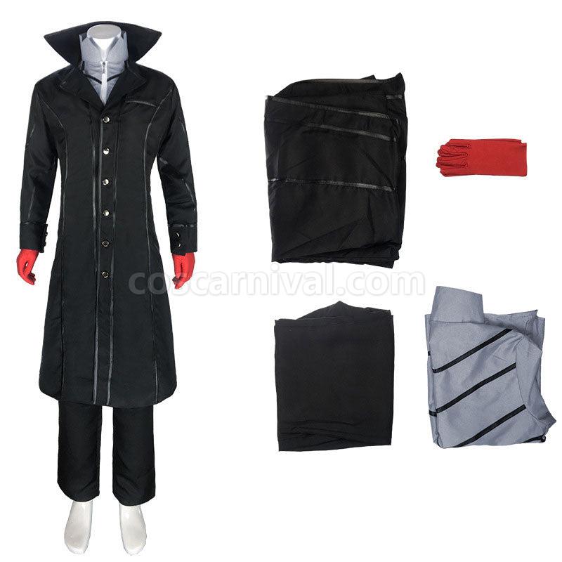 Persona 5 Joker Protagonist Akira Kurusu Ren Amamiya Cosplay Costumes coscarnival01115575