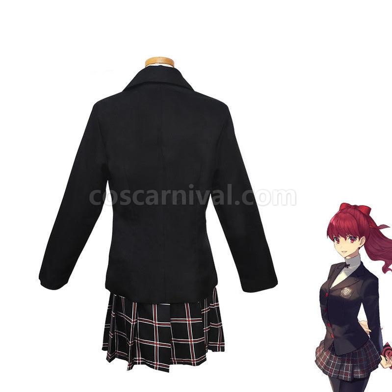 Persona 5 Kasumi Yoshizawa JK School Uniform Cosplay Costumes coscarnival011114776