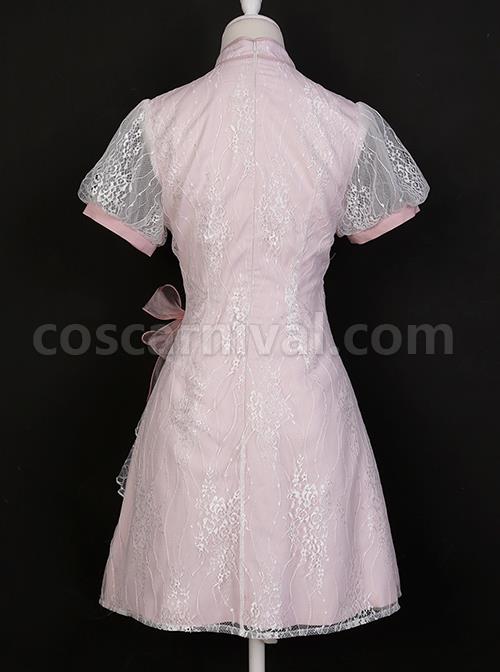 Pink-Jacquard-Embroidery-Chinese-Style-Improved-Cheongsam-Jacquard-Lace-Bow-Knot-Stand-Collar-Plate-Buckle-Tassel-Decoration-Classic-Lolita-Dress-coscarnival-737