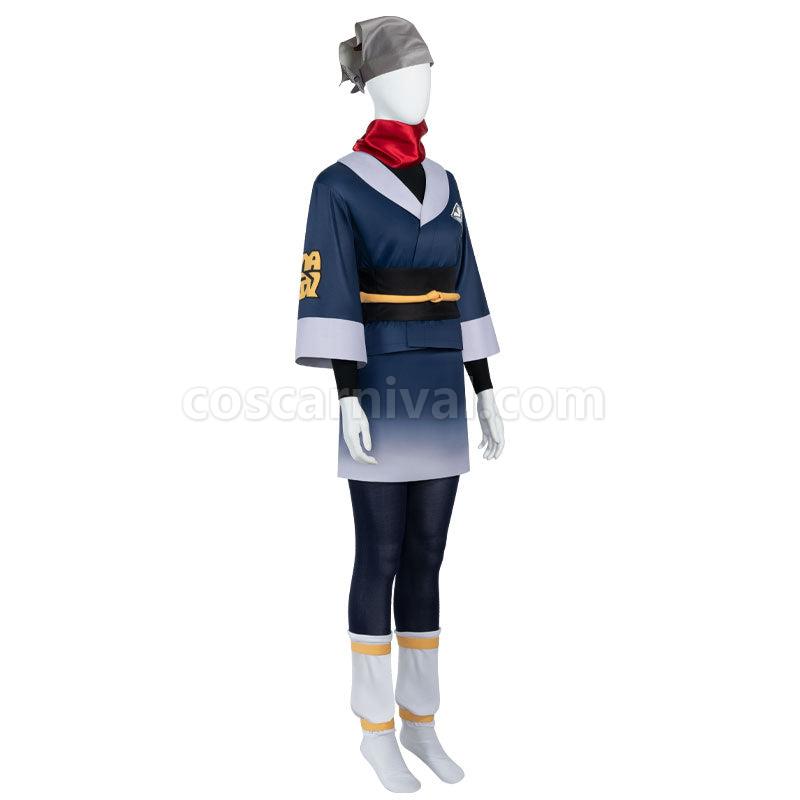 Pok¨¦mon Legends Arceus Akari Cosplay Costumes coscarnival01117031