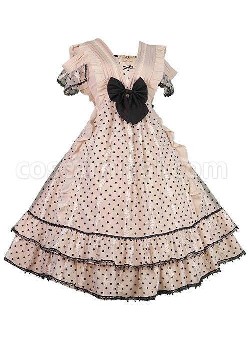 Polka-Dot-Lace-High-Waist-Sweet-Lolita-Coconut-Milk-Bobo-Backless-JSK-Detachable-Bow-Drop-Shoulder-Short-Sleeve-Long-Dress-Set-coscarnival-1964.jpg