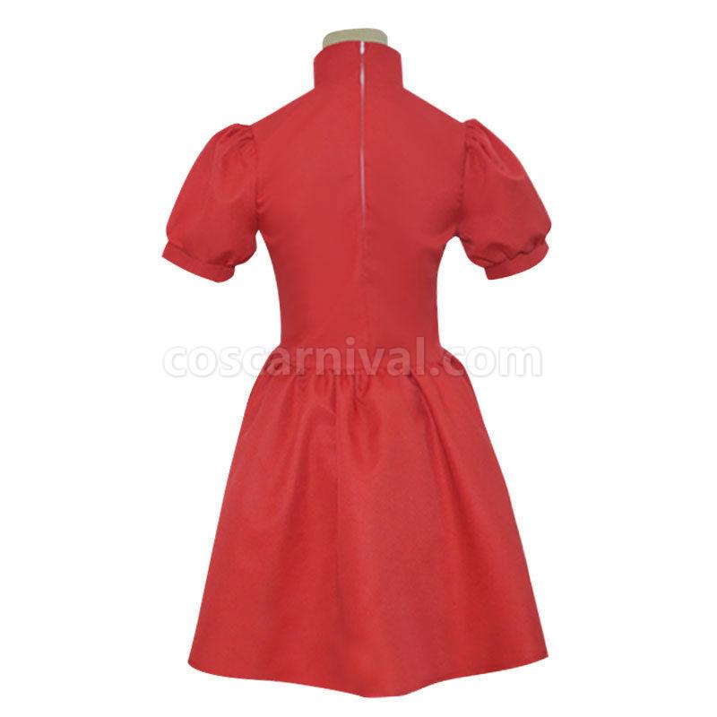 Ponyo on the Cliff Ponyo Cosplay Costumes coscarnival01114638