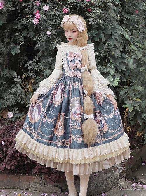 Portrait-Of-Pompadour-Series-JSK-Retro-Elegance-Classic-Lolita-Sling-Dress-coscarnival-4447