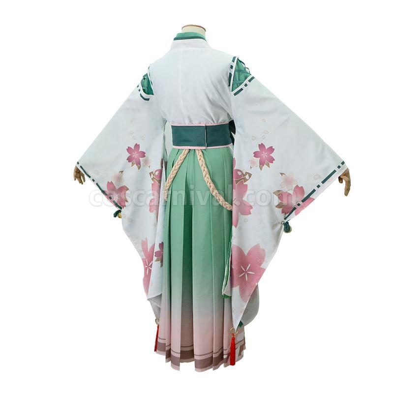 Princess Connect! ReDive Kokoro Natsume Kimono Cosplay Costumes coscarnival011118838